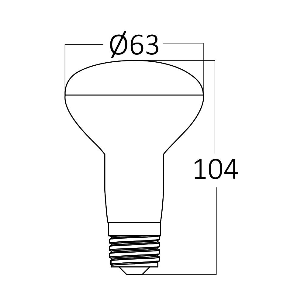 BRY-ADVANCE-9W-E27-R63-3000K-LED SIJALICA