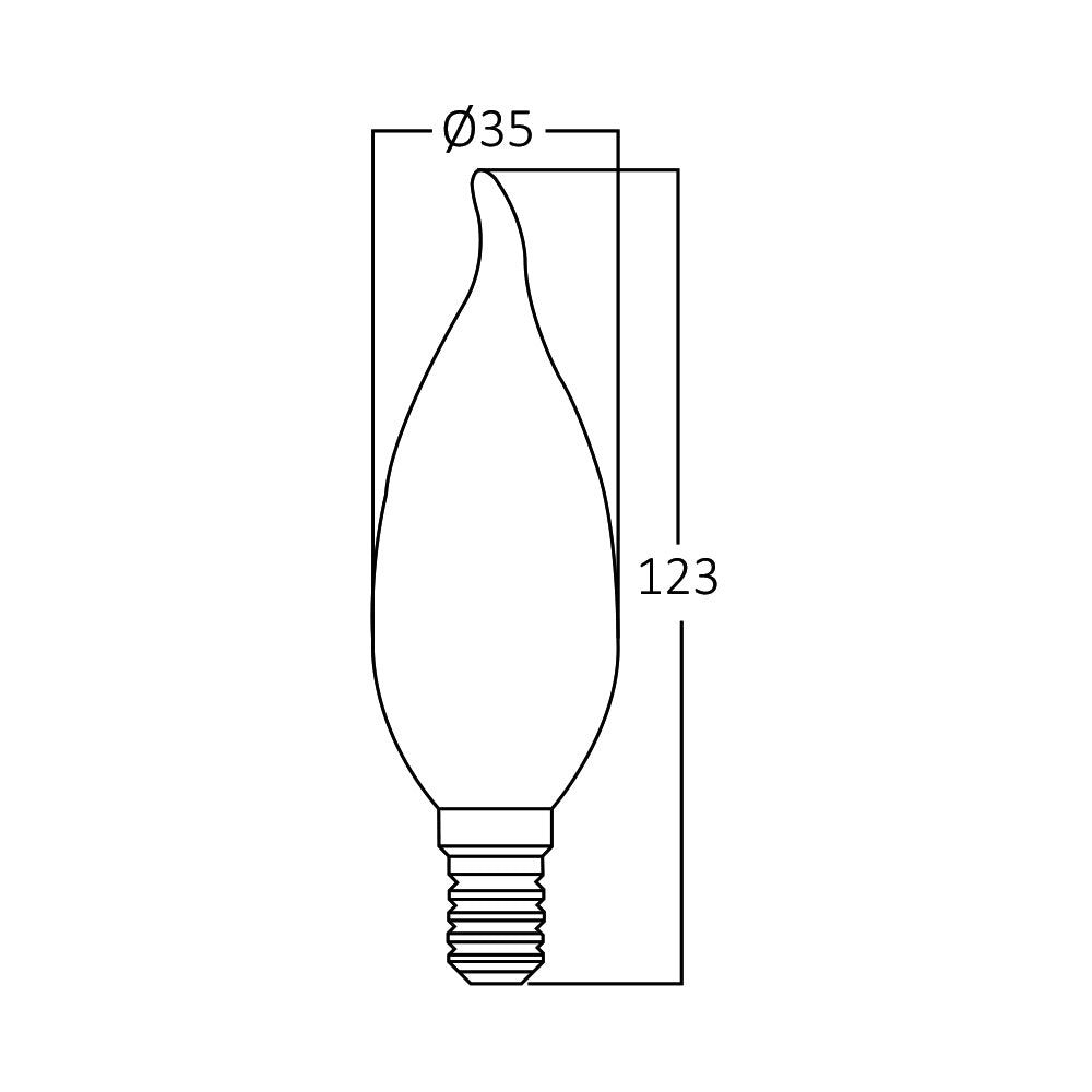 BRY-ADVANCE-4W-E14-C35T-SFT-6500K-LED SIJALICA