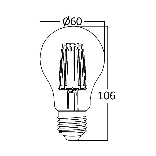 BRY-ADVANCE-7W-E27-A60-CLR-6500K-LED SIJALICA