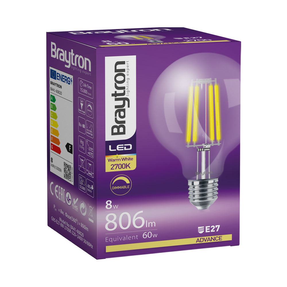 BRY-ADVANCE-8W-E27-G95-DIMABILNA-3000K-SIJALICA