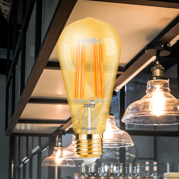 BRY-ADVANCE-6W-E27-ST64-AMB-2200K-LED SIJALICA