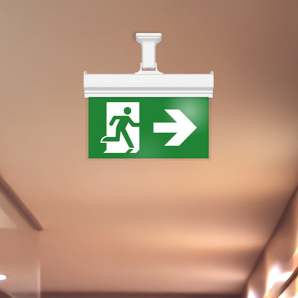 BRY-EXIT-LED-2W-HNG-IP20-BELA-PANIK SVETILJKA