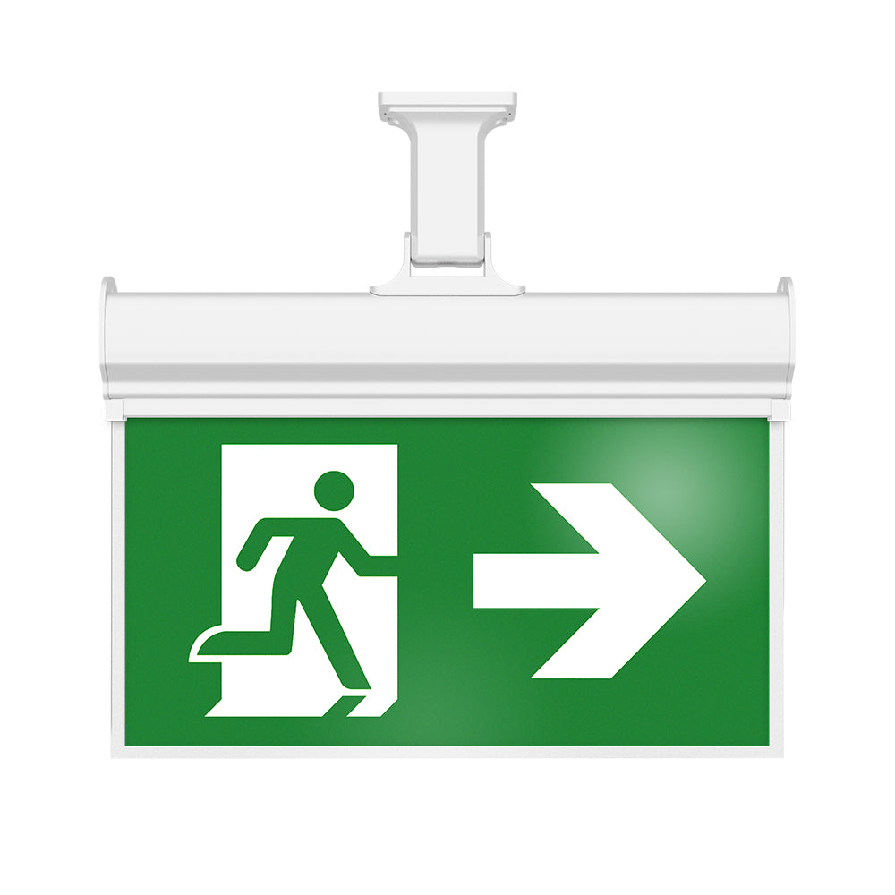 BRY-EXIT-LED-2W-HNG-IP20-BELA-PANIK SVETILJKA