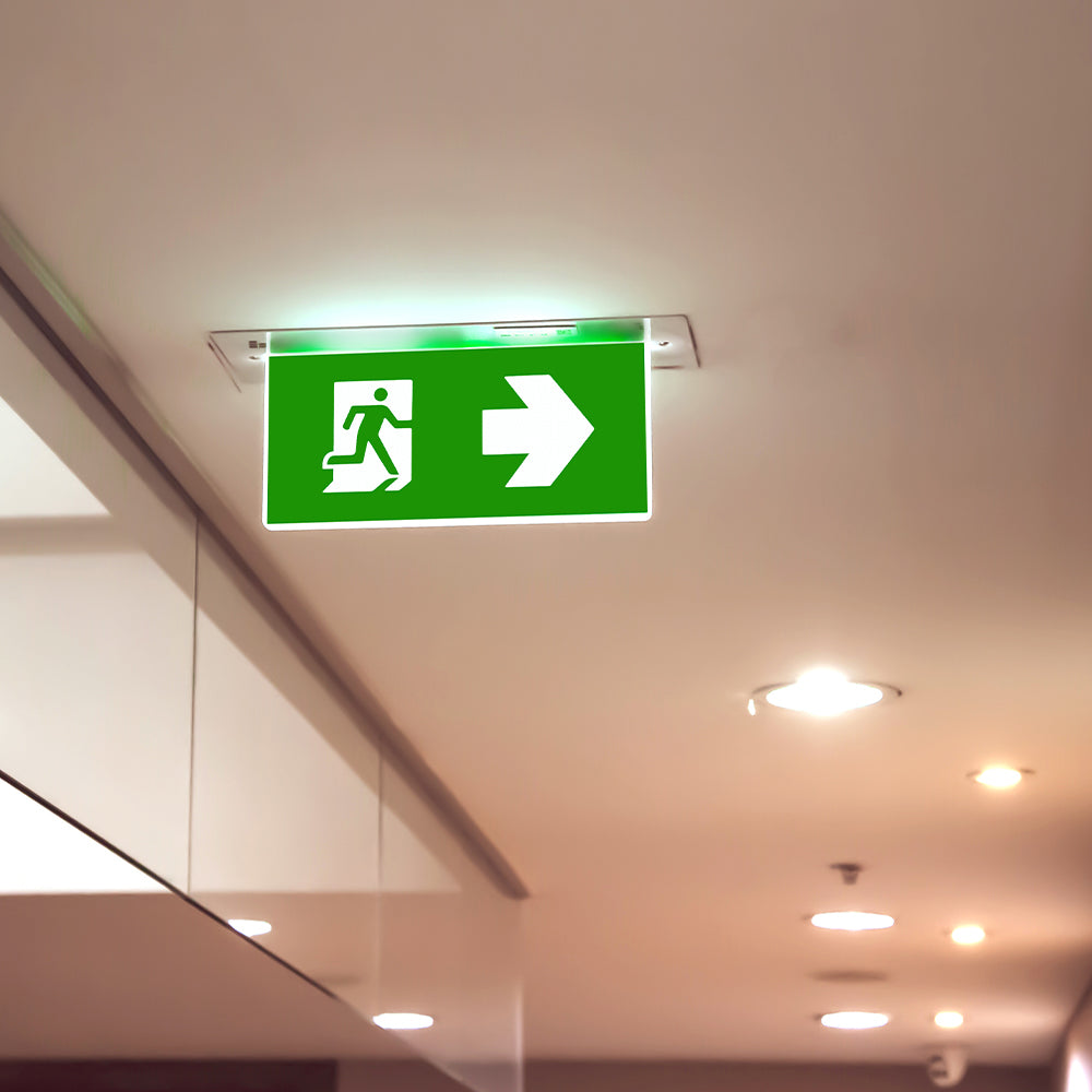 BRY-EXIT-LED-2W-RCS-IP20-BELA-PANIK SVETILJKA