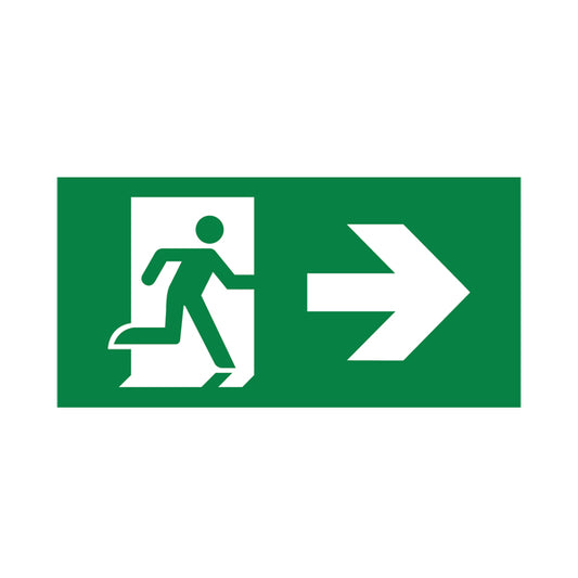 BRY-EXIT ZNAK-LEVO/DESNO PVC