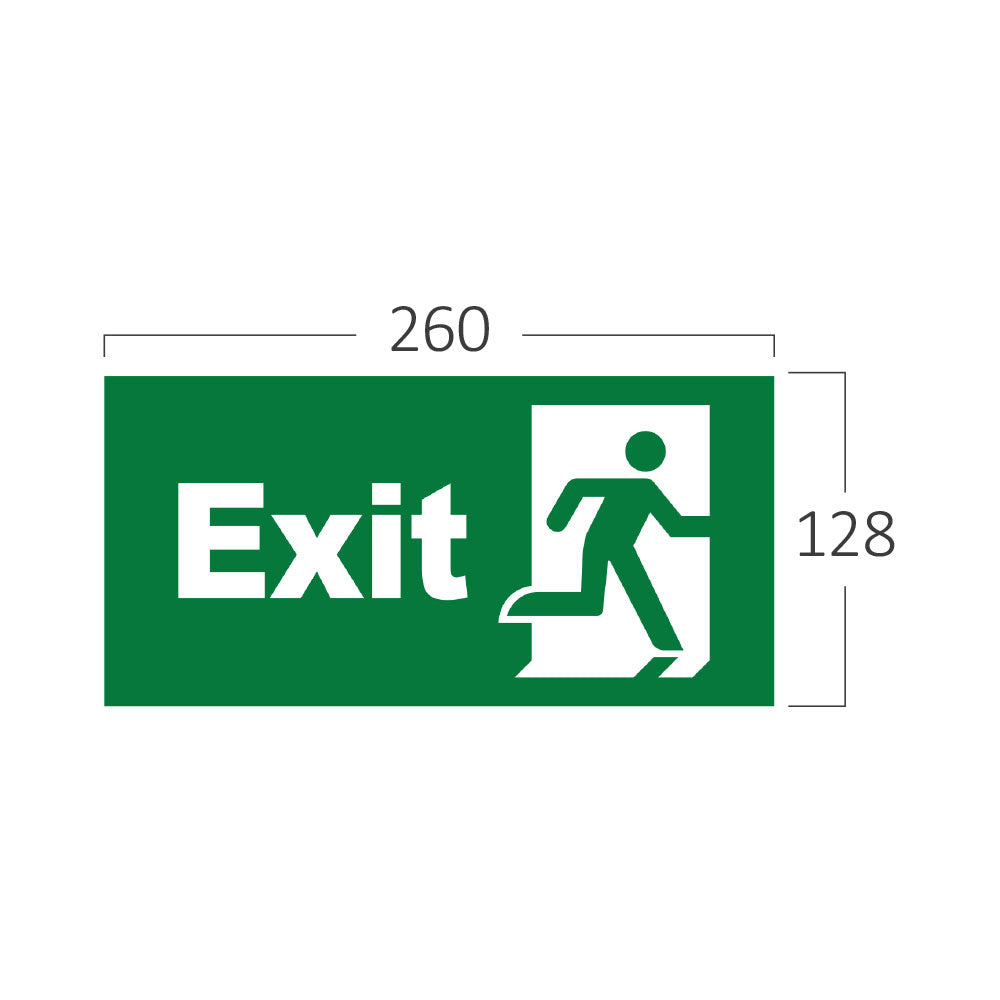 BRY-EXIT ZNAK-IZLAZ VRATA- PVC