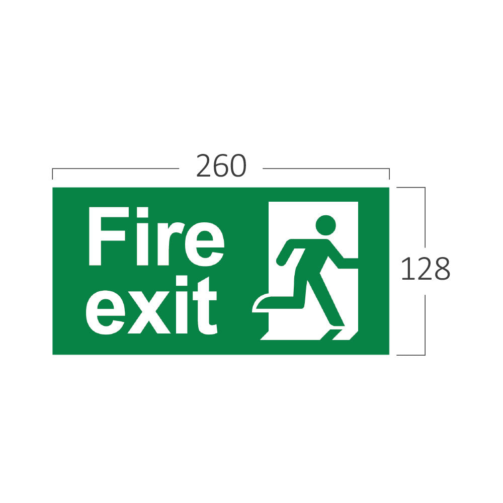 BRY-EXIT ZNAK-POZAR IZLAZ -PVC