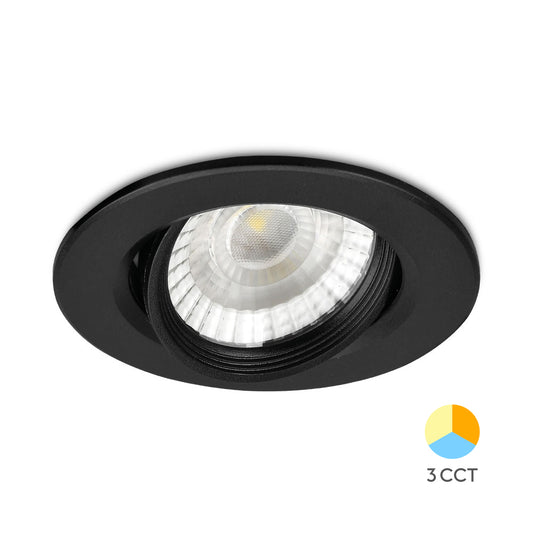 BRY-SPOTLED G1-3W-OKRUGLA-CRNA-3U1-LED SPOT SVETILJKA