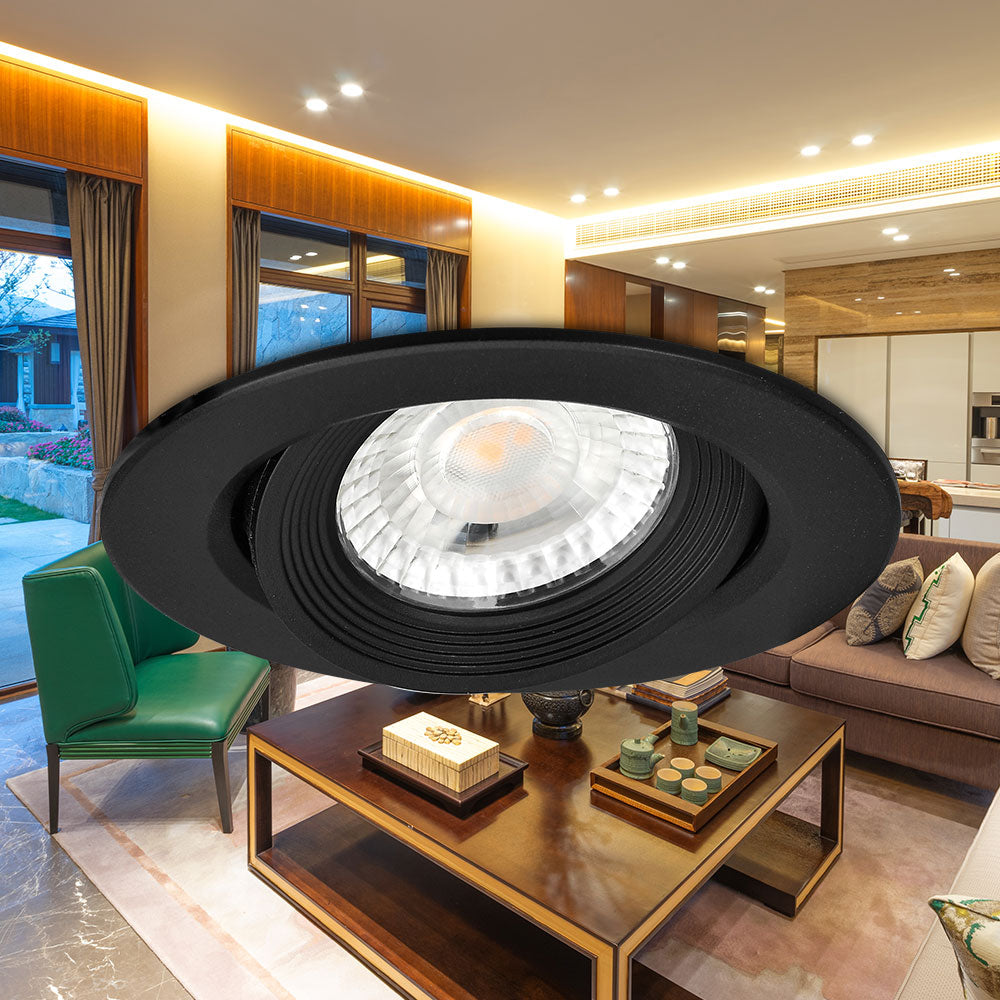 BRY- G1-5W-OKRUGLA-CRNA-3000K-LED SPOT SVETILJKA