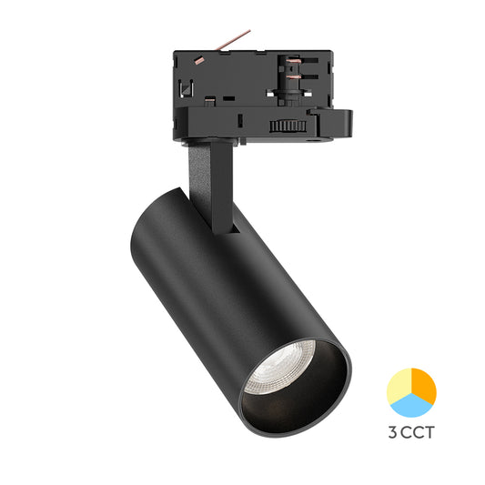 BRY-SHOPLINE-P15-15W-CRNI-3U1-TROFAZNI ŠINSKI REFLEKTOR