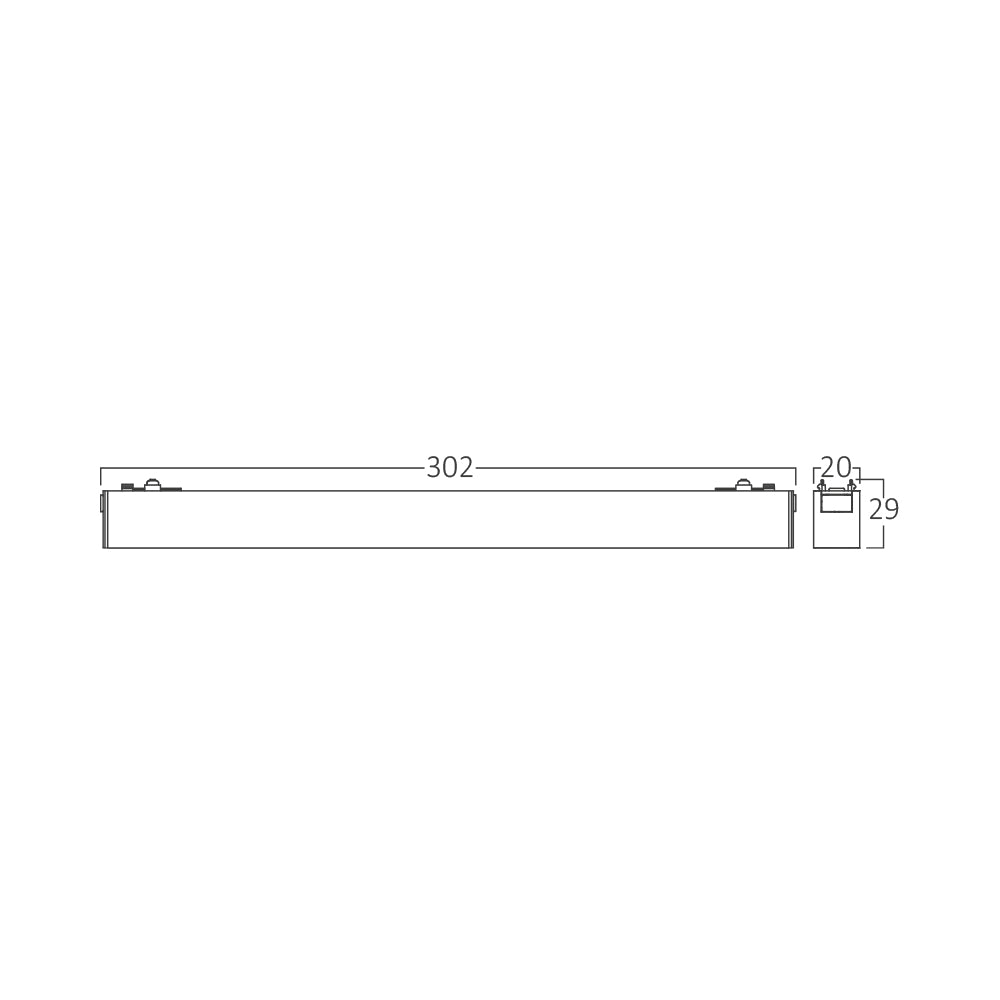BRY-LNR300-M04-M05-M06-M07-10W-48VDC-4000K-CRNA-SLIM-MAG.LINEAR.SVETILJKA