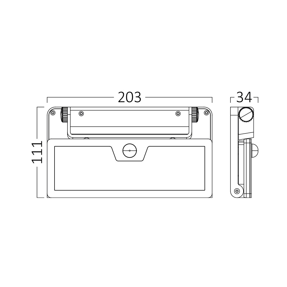 BRY-SOLARIS-W3-CRNA-10W-3U1-IP54-SOLAR-SENZOR LED SVETILJKA