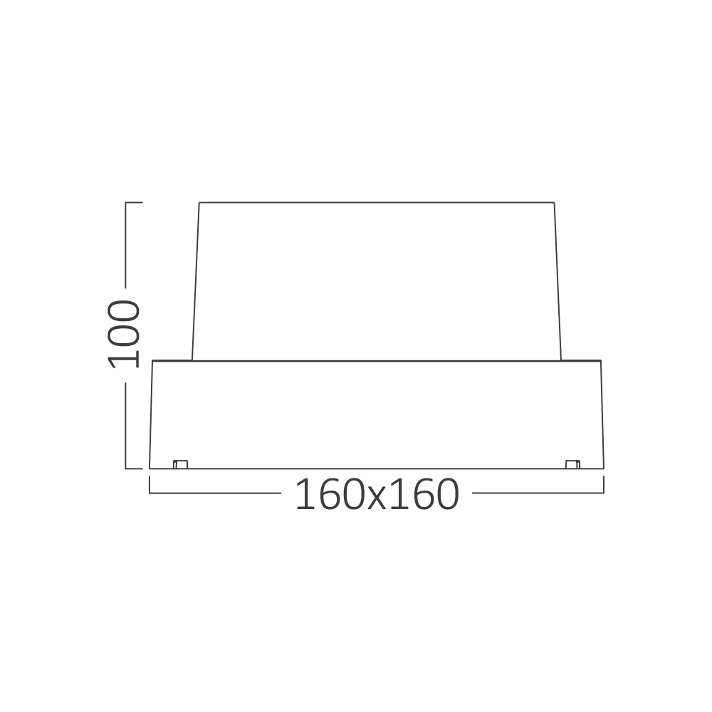 BRY-G2-KVADRATNA-CRNA-15W-4000K-IP65-ZIDNA BAŠTENSKA SVETILJKA