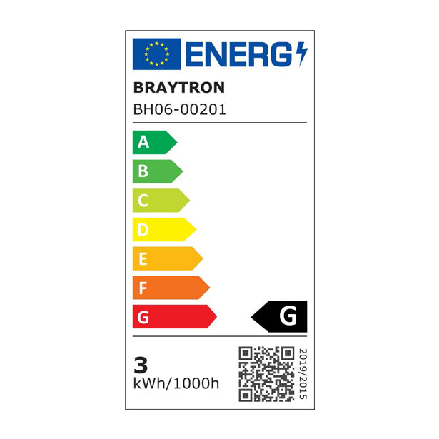 BRY-A-3W-38D-CRNA-3000K-IP54-LED MINISPOT SVETILJKA