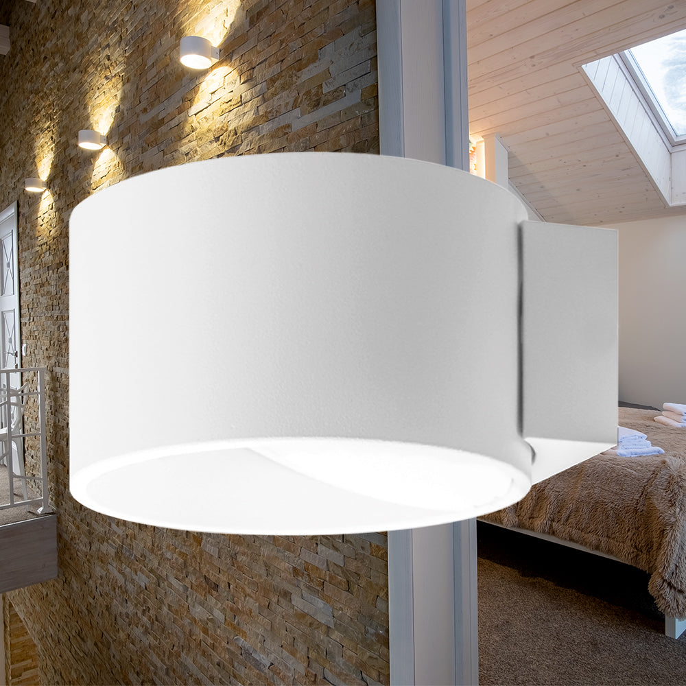 BRY-AVVA-WL01-8W-OKRUGLA-BELA-3000K-LED ZIDNA SVETILJKA