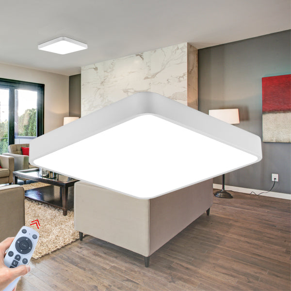 BRY-BLADE-SS-KVADRATNA-BELA-45W-LED PLAFONJERA SA DALJINSKOM KOMANDOM