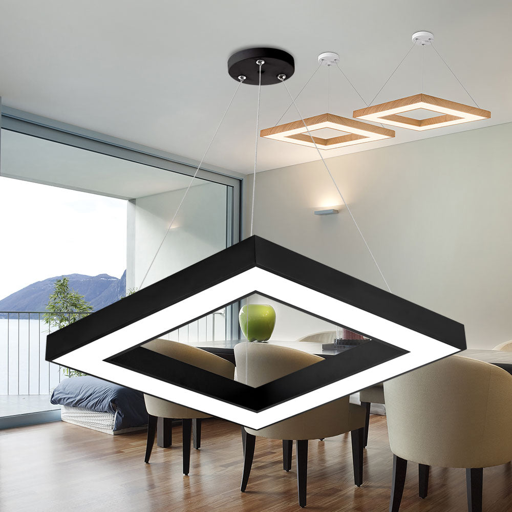 BRY-BLADE-PD-KVADRATNA-CRNA-45W-LED VISILICA SA DALJINSKOM KOMANDOM