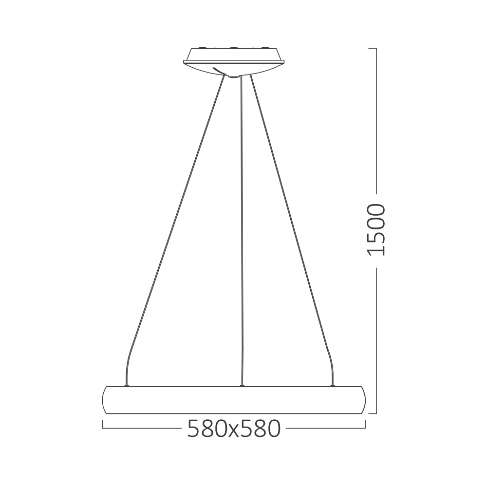 BRY-BELLA-MLP-PD-KVADRATNA-BELA-46W-3U1-IP20-LED VISILICA