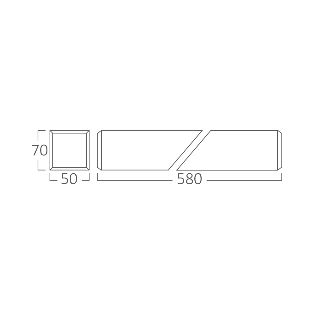 BRY-LINEA-5070-0.6MT-20W-BELA-6500K-LINEARNA SVETILJKA