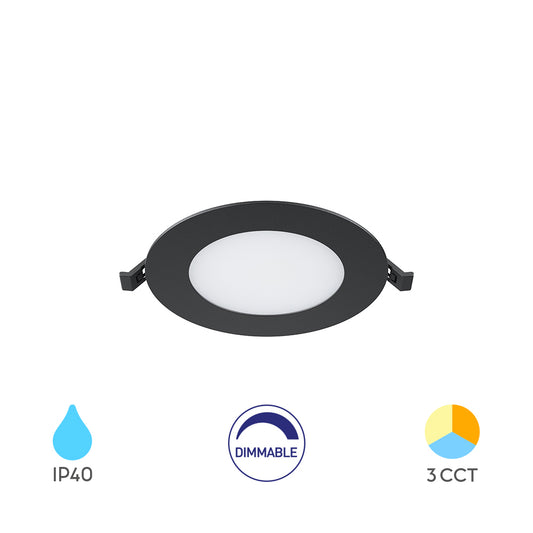 BRY-SMD-CRP-6W-KRUG-DIMABILNI-4INC-CRNI-3U1-UGRADNI LED PANEL
