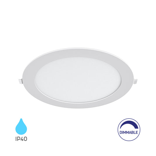 BRY-SMD-CRP-18W-OKRUGLI-DIMABILNI-8INC-BELI-6500K-UGRADNI LED PANEL