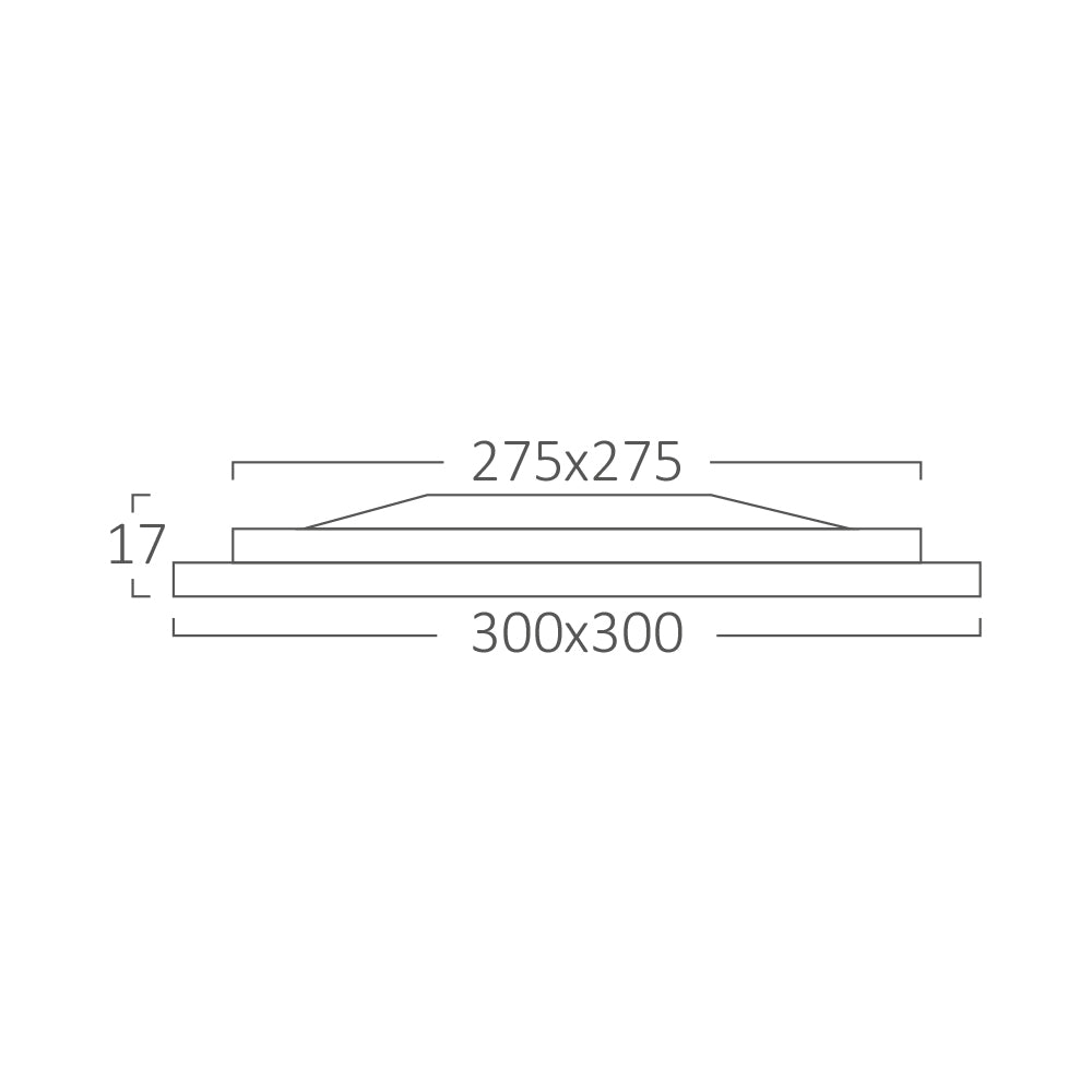 BRY-SMD-CSD-24W-KVADRATNI-10INC-BELI-3000K-UGRADNI LED PANEL