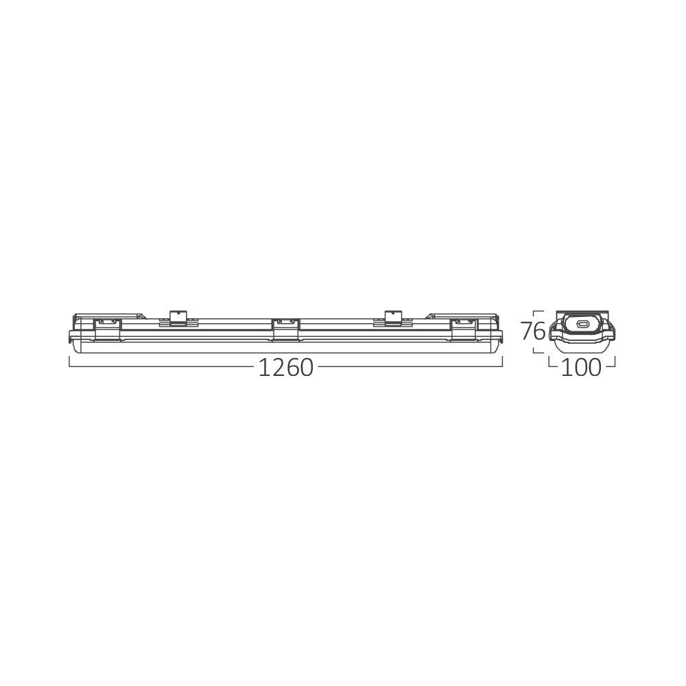 BRY-AQUALINE-2X-1.2MT-DB-PS-IP65-VODODIHT NOSAC ZA LED CEVI