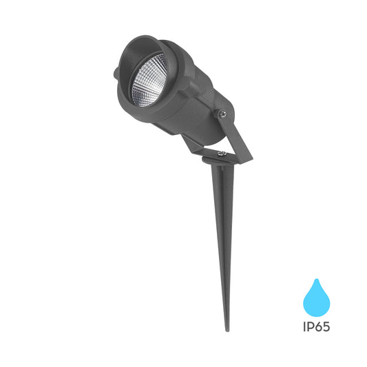 BRY-SPOTLUX-9W-SIVA-3000K-IP65-LED UBODNA BAŠTENSKA SVETILJKA