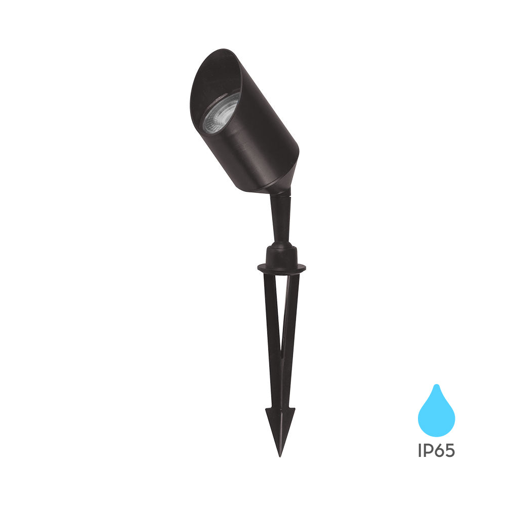 BRY-SPOTLUX-GU10-GRY-PLASTICNA-IP65-UBODNA BAŠTENSKA SVETILJKA
