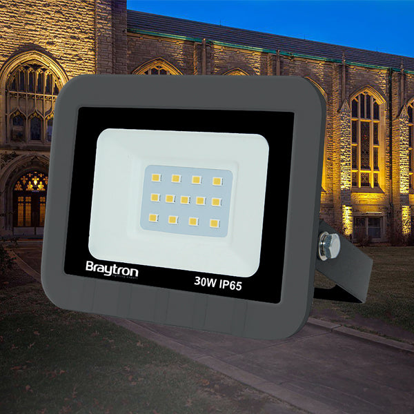 BRY-FLOOD-SD-30W-GRY-ZELENA-IP65-LED REFLEKTOR