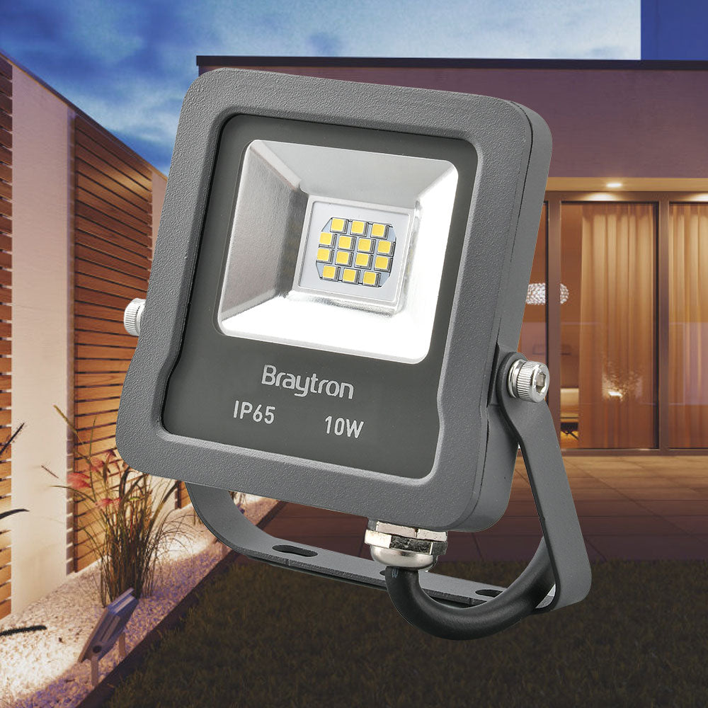 BRY-FLOOD-SL-10W-GRY-6500K-IP65-LED REFLEKTOR
