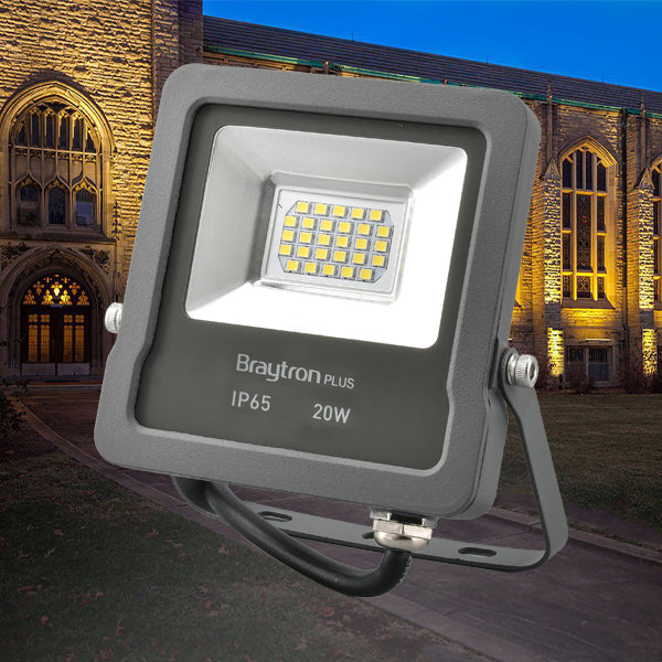 BRY-FLOOD-SL-20W-GRY-ZELENA-IP65-LED REFLEKTOR