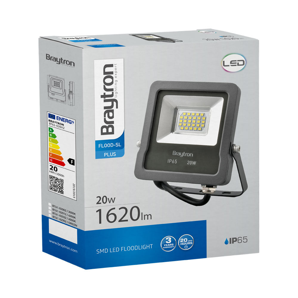 BRY-FLOOD-SL-20W-GRY-ZELENA-IP65-LED REFLEKTOR