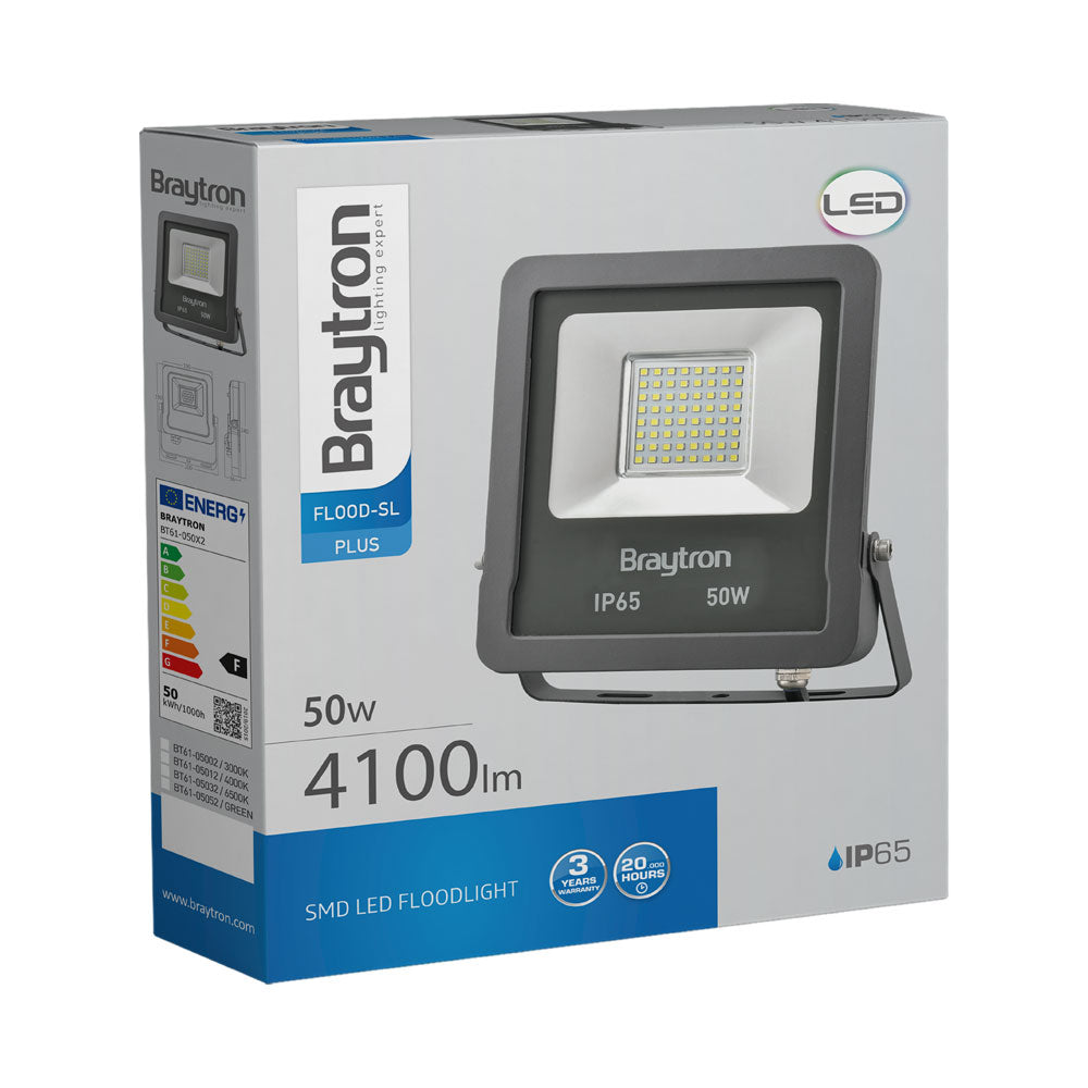 BRY-FLOOD-SL-50W-GRY-6500K-IP65-LED REFLEKTOR
