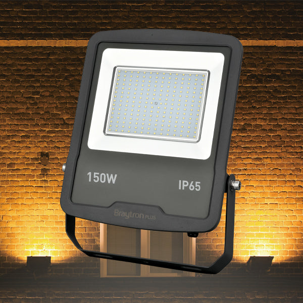 BRY-FLOOD-SL-150W-GRY-3000K-IP65-LED REFLEKTOR
