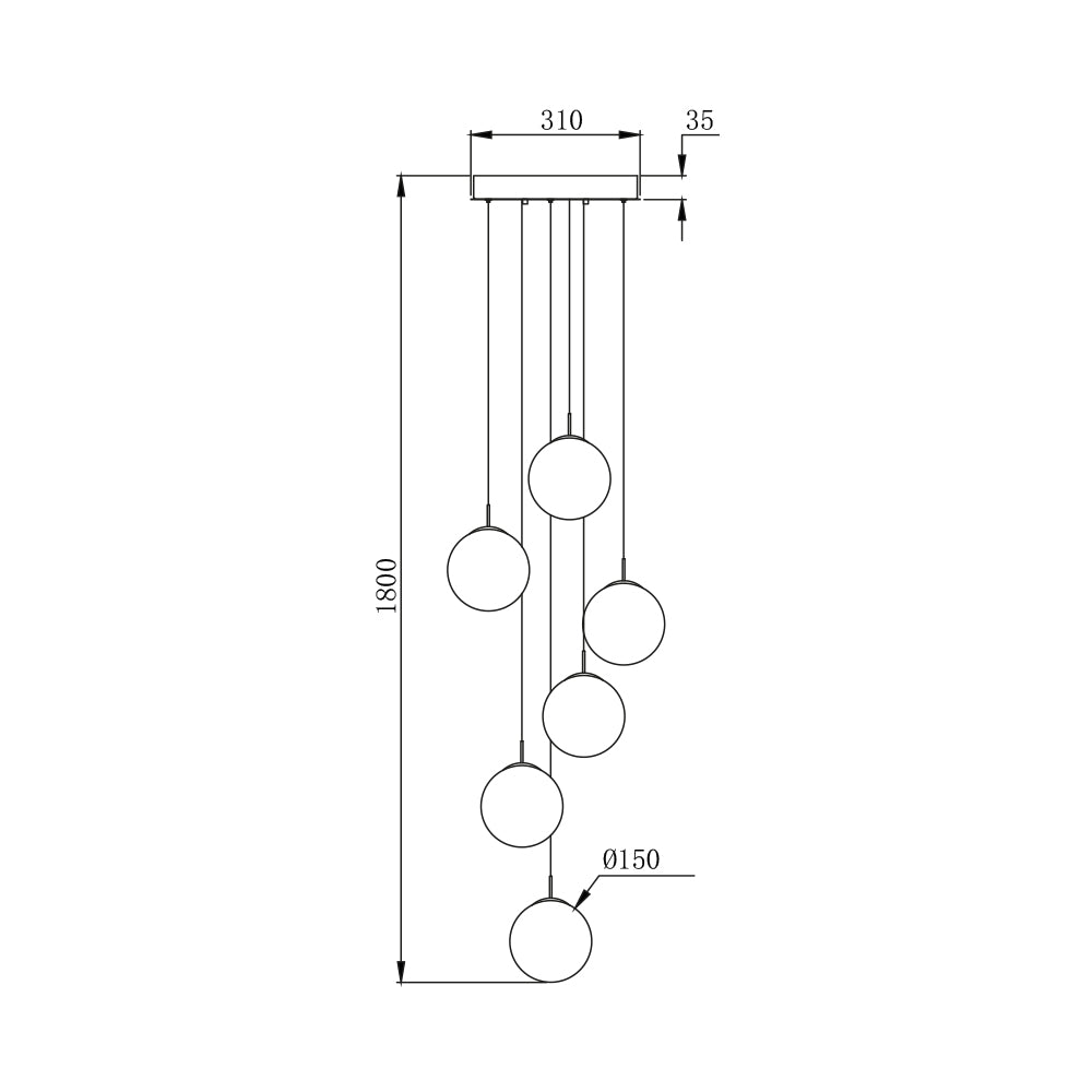 BRY-S003R-6H-6xG9-DIMLJENO SIVA-VISILICA