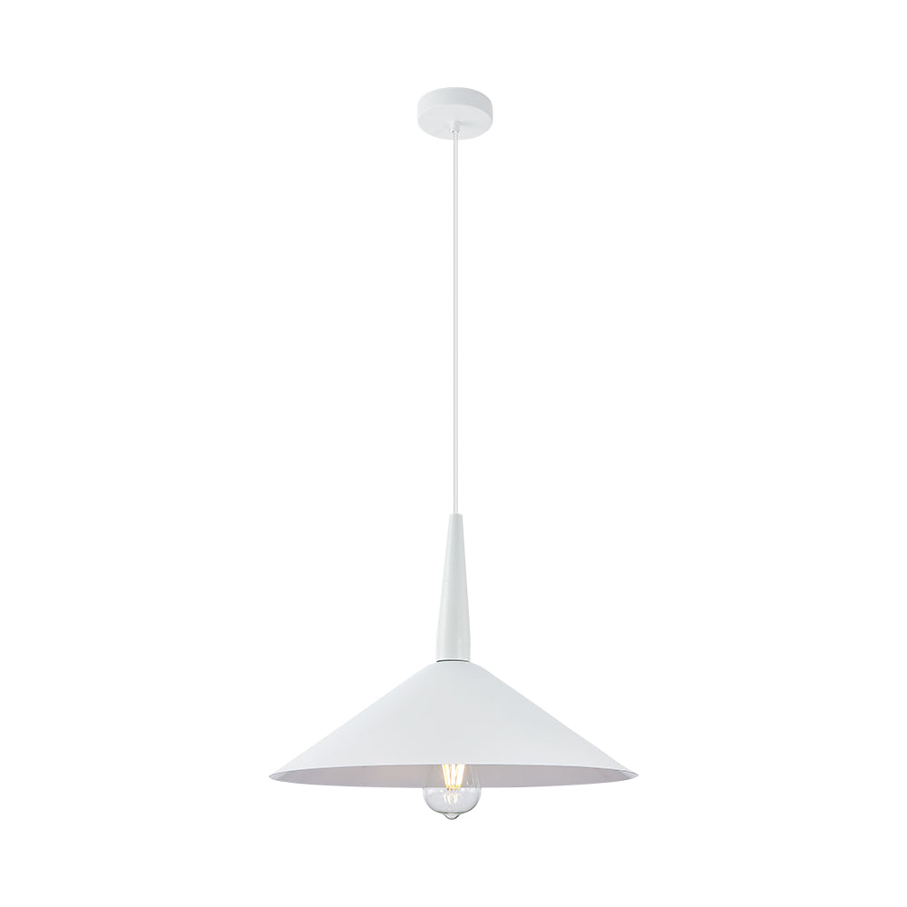 BRY-P009R-1H-1xE27-WHT-VISILICA