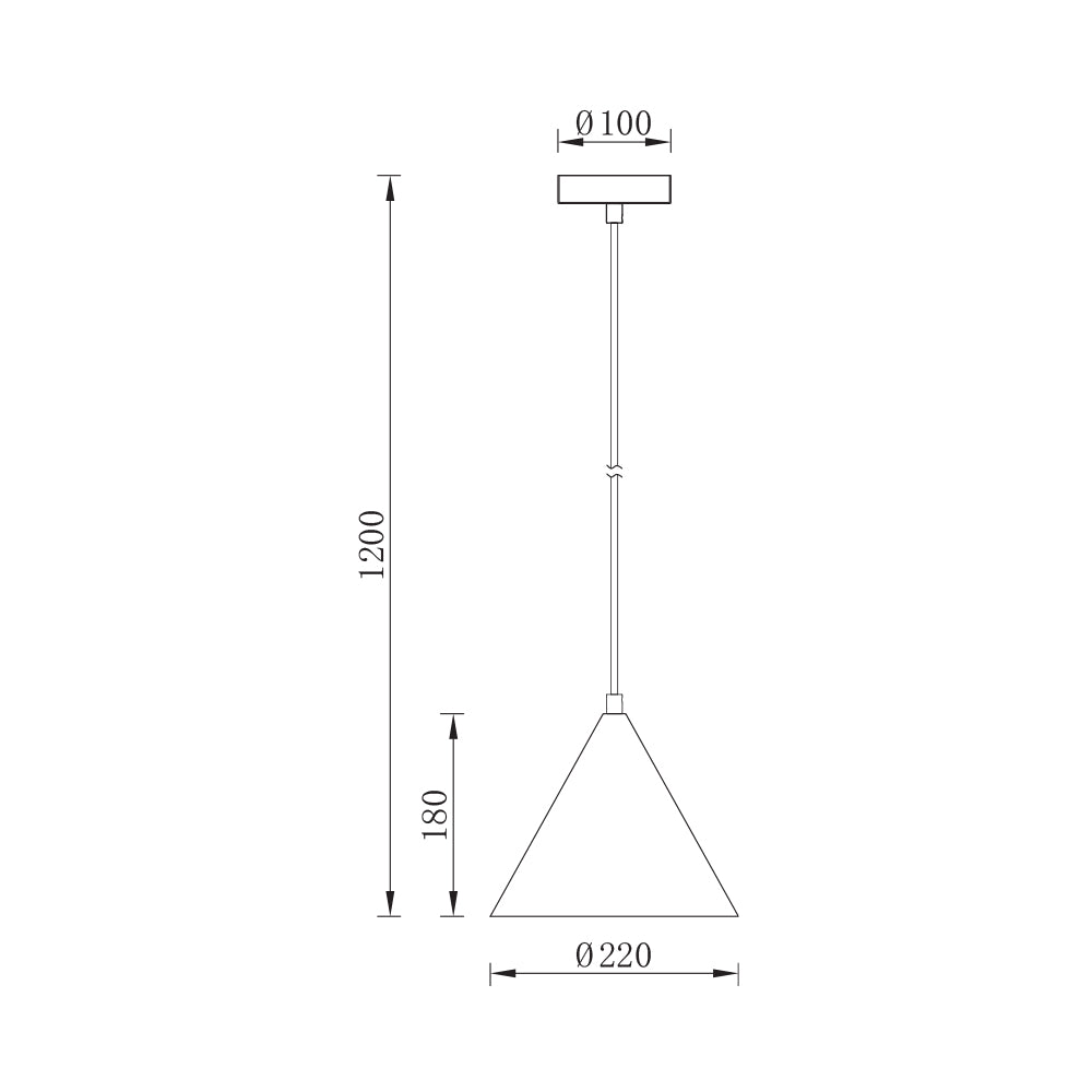 BRY-P010R-1H-1xE27-GLD-VISILICA
