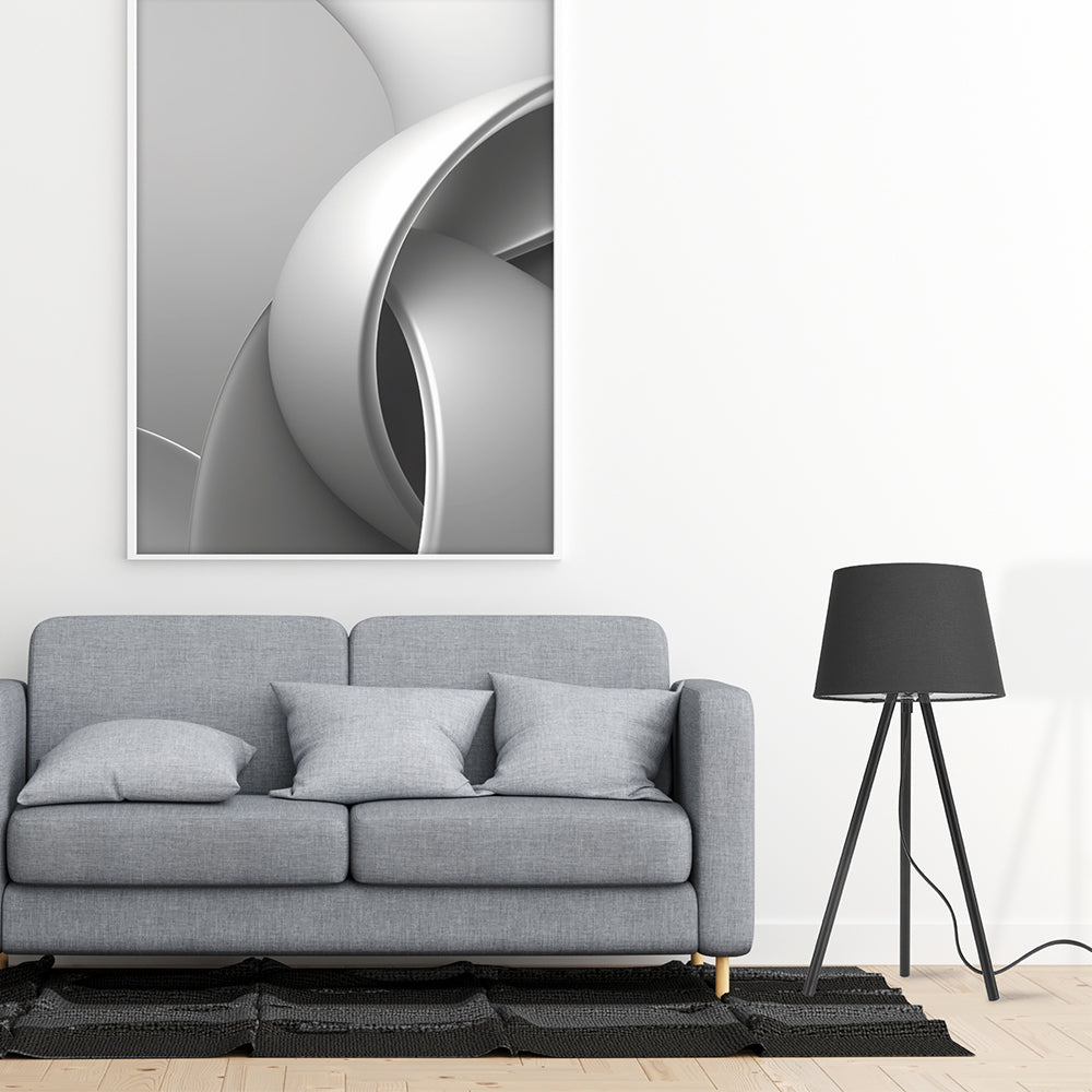 BRY-F002T-1H-1xE27-CRNA-PODNA LAMPA