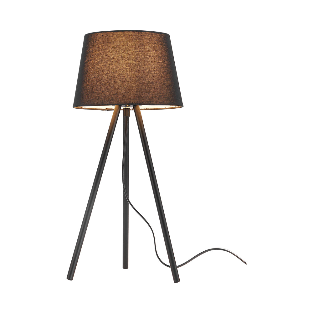 BRY-F002T-1H-1xE27-CRNA-PODNA LAMPA