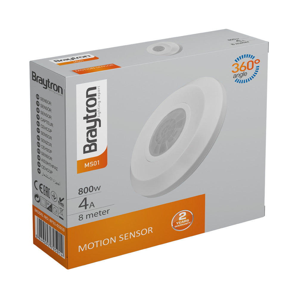 BRY-MS01-360-MAX 800W-IP20-SENZOR POKRETA