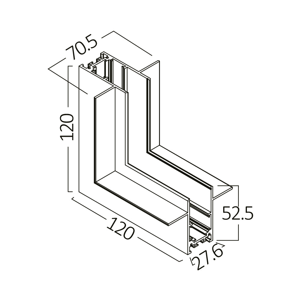 BRY-M01-CRC02-48VDC-CRNI-KONEKTOR ZA MAGNETNU ŠINU