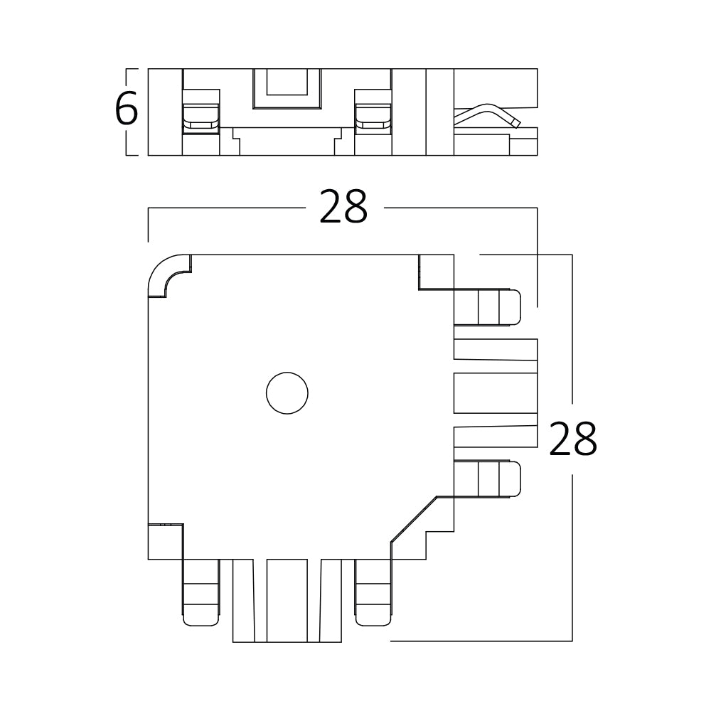 BRY-M05-SR02-48VDC-CRNI-SLIM-MAGNETNI-L-KONEKTOR