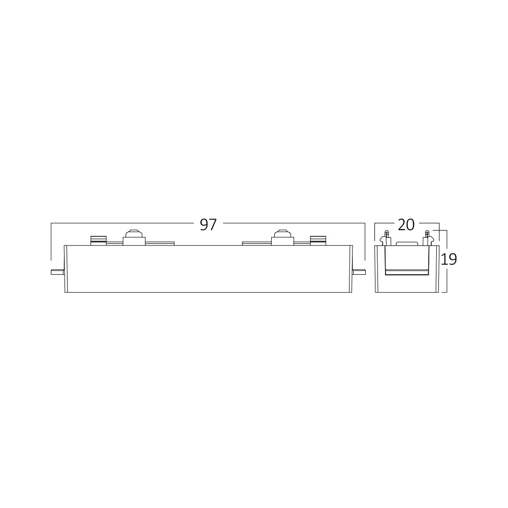 BRY-M04-M06-M07-SC01-48VDC-CRNI-SLIM-MAG. RAVNI KONEKTOR