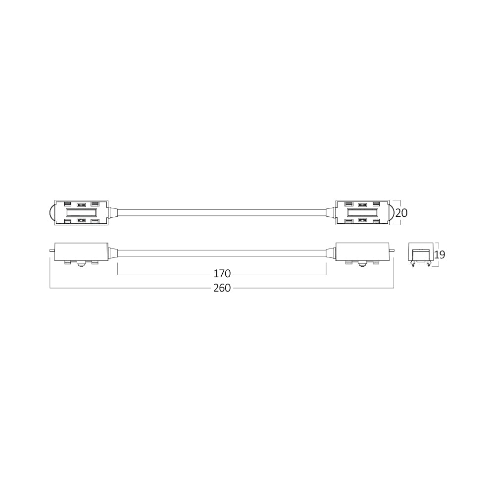 BRY-M04-M06-M07-SC01-48VDC-CRNI-SLIM-MAGNETNI KONEKTOR