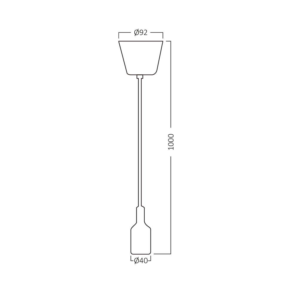 BRY-PENDA-E27-1MT-MTL-VISECI FASUNG-GRLO E27