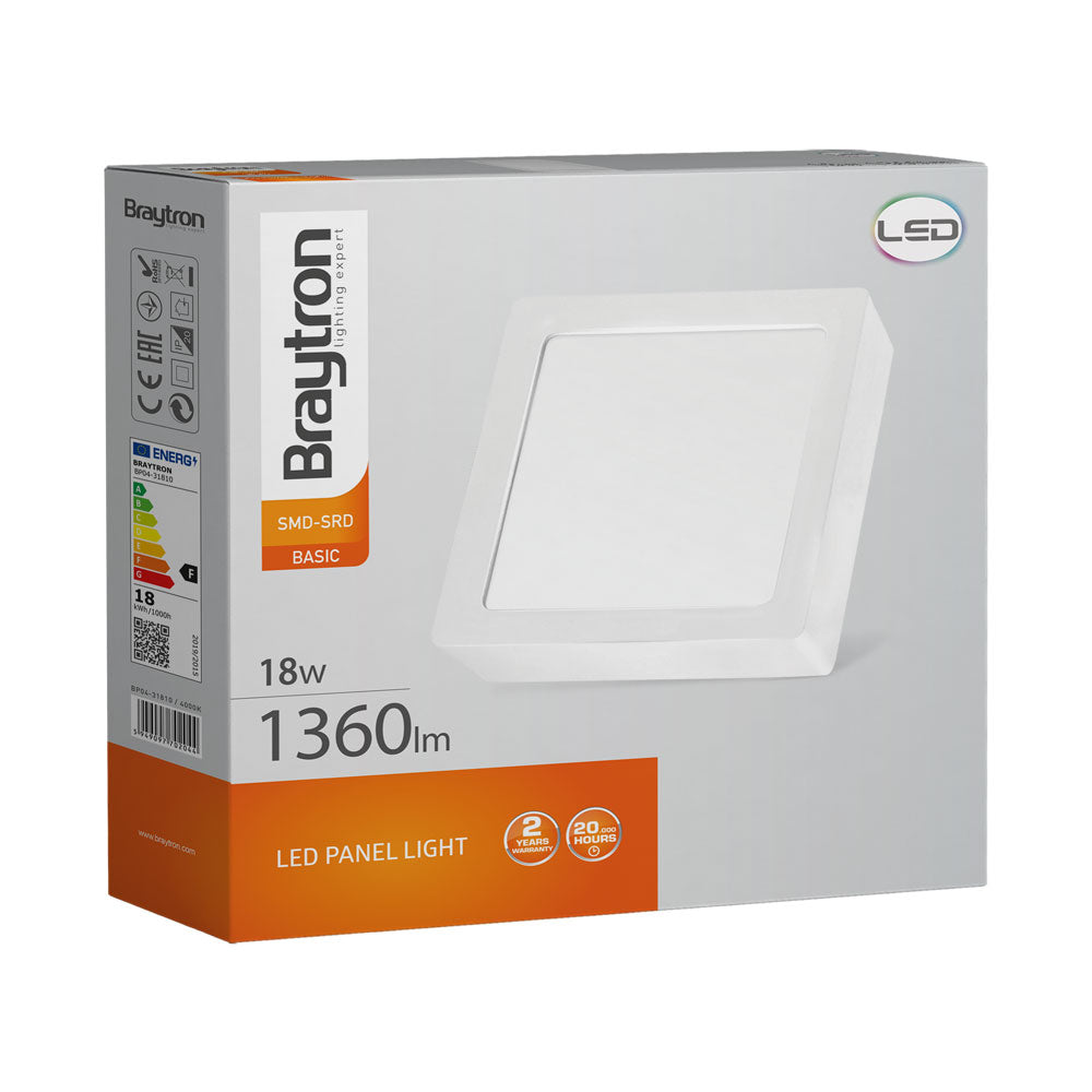 LNX-SMD-SRF-18W-SQR-BELI-6500K-NADGRADNI LED PANEL