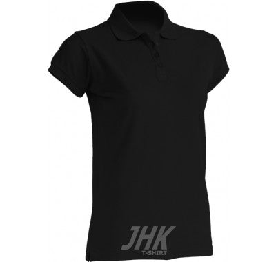 Ženska polo majica kratkih rukava, crna