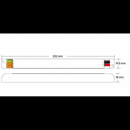 DAWN LED NAPAJANJE SLIM 12V 60W 60WHH-12