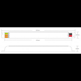 DAWN LED NAPAJANJE SLIM 24V 150W 150WHH-24
